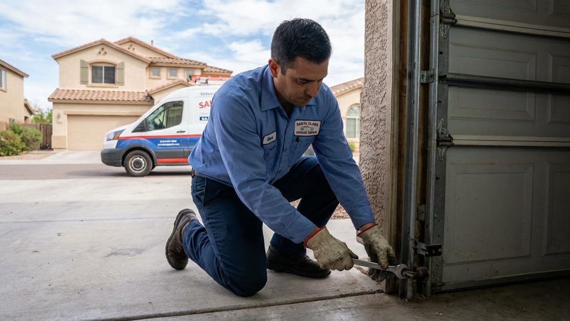 garage door roller repair Santa Clara